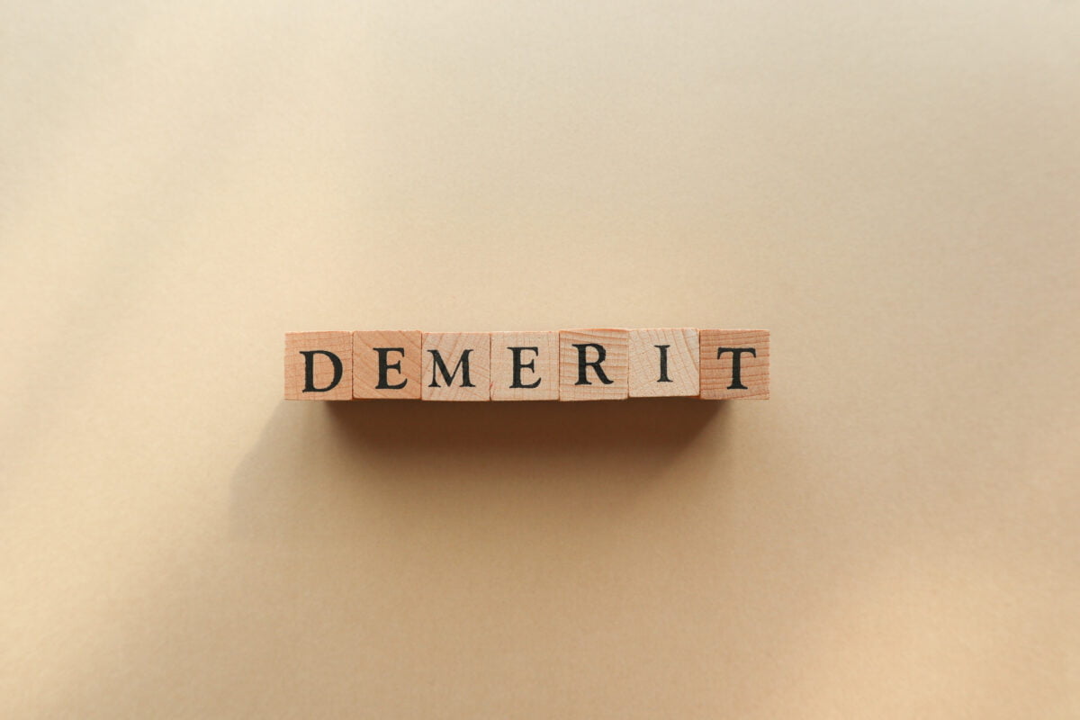 DEMERIT